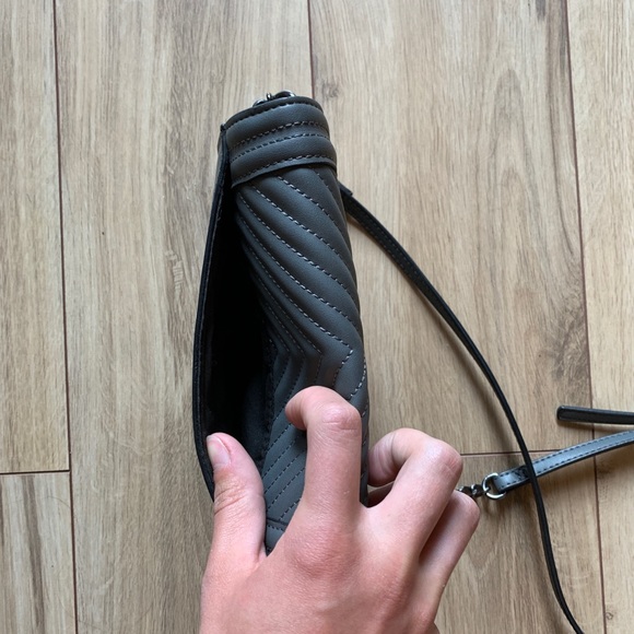 Christopher Kon - Gray Leather Crossbody Bag - Picture 4 of 6